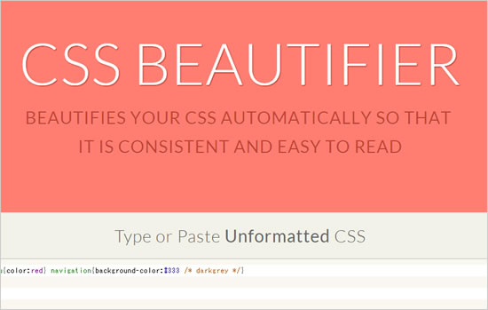 CSS BEAUTIFIER